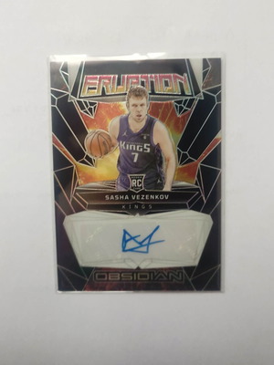 Sasha Vezenkov rookie autograph numbered /99, like new