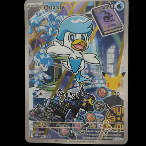 Pokémon Full Art Illustration Rare Promo Cards Quaxly Sprigatito Fuecoco