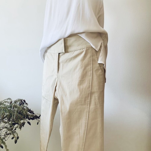 Ioanna Kourbela beige pants, size S