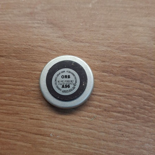 Mac Orb eyeshadow used