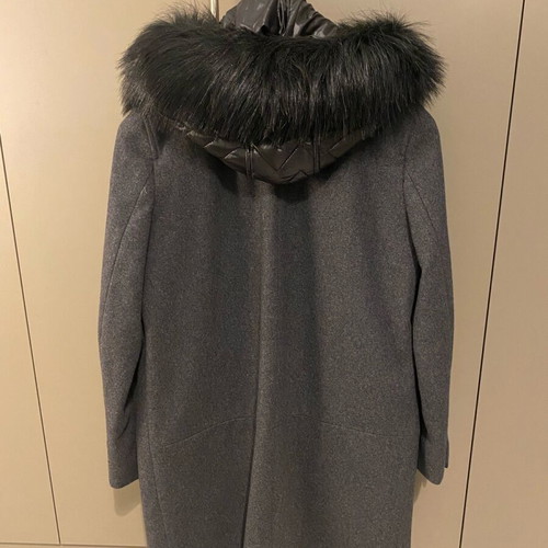 Carolina Cavour coat M gray like new