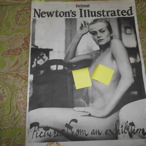 H.Newton's rare photographic album of Klik used, size 39x29cm