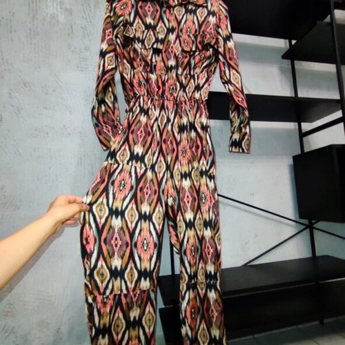 Innocent satin jumpsuit boho ethic new, size S