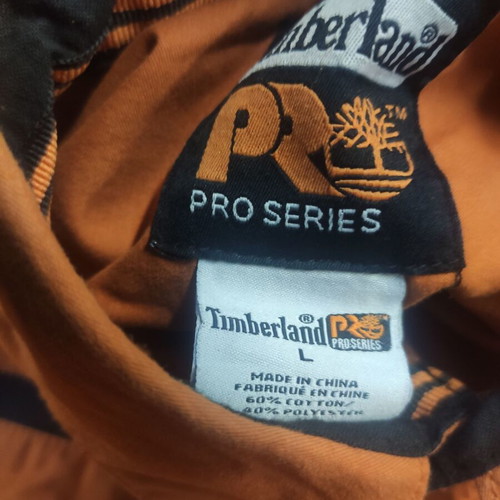 Timberland Pro Series Work Shirt new orange size L