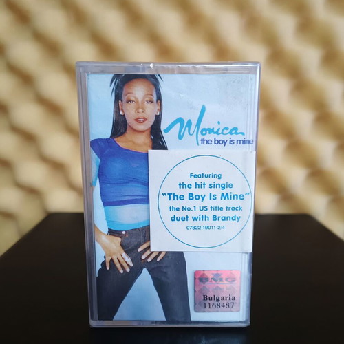 Monica The Boy Is Mine cassette tape new