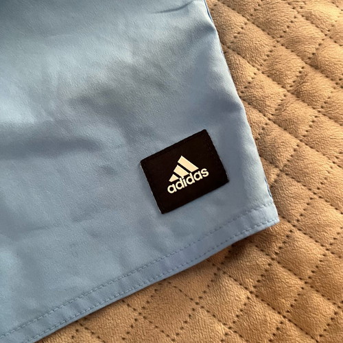 Adidas men's blue swim shorts size S used