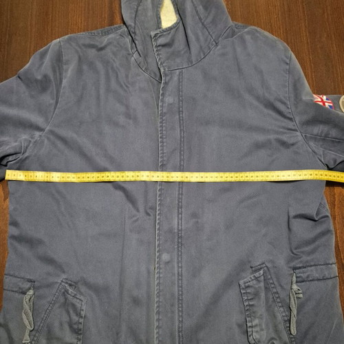 Blue parka jacket Gymnasium used, size 3XL