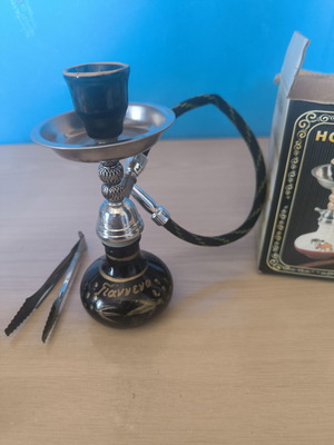 Mini Hookah like new, decorative and personal use