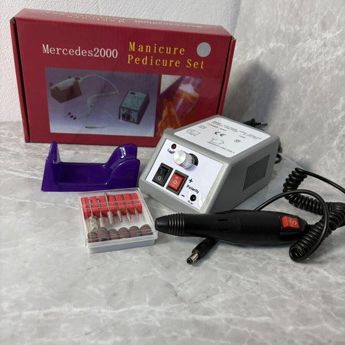 Mercedes2000 Electric Manicure & Pedicure Set, professional nail drill