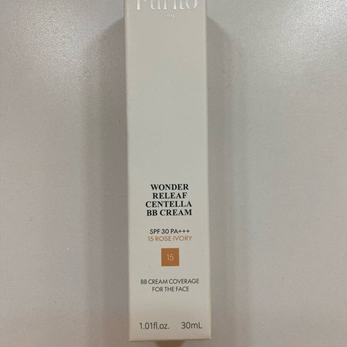 Purito Wonder Releaf Centella BB Cream 15 Rose Ivory new 30ml