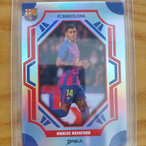 Daka FC Barcelona 2025-26 Marcus Rashford card like new