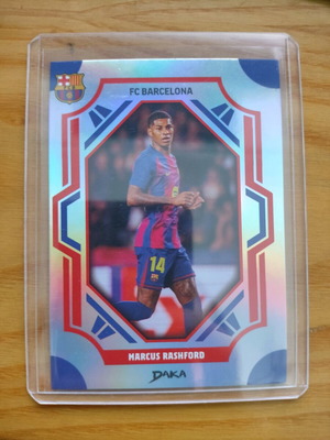 Daka FC Barcelona 2025-26 Marcus Rashford card like new