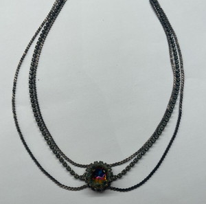 vintage κολιέ faux bijoux