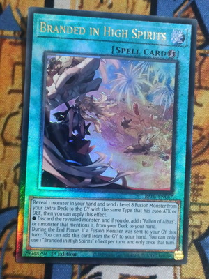 Branded in High Spirits Ultimate Rare κάρτα Yu-Gi-Oh! σαν καινούργιο
