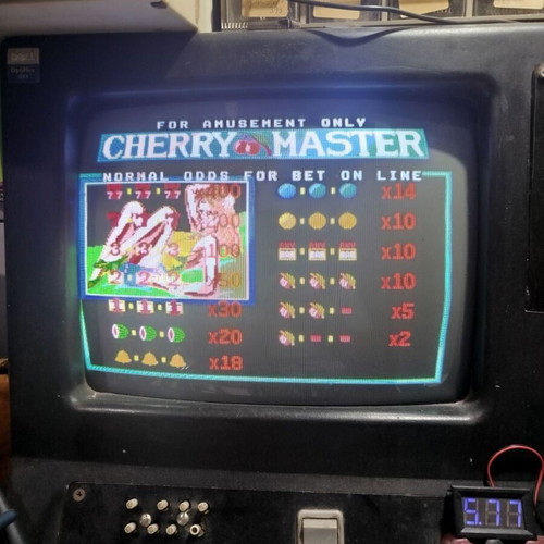 Cherry Master bootleg PCB like new, collectible piece with JAMMA cable gift