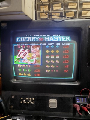 Cherry Master bootleg PCB like new, collectible piece with JAMMA cable gift
