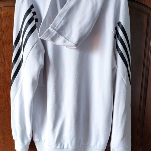 Adidas Future Icons 3-Stripes Hoodie size M like new, white