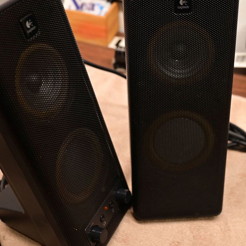 Logitech speakers used in very good condition