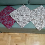 Pillowcases for square sofa cushions, winter