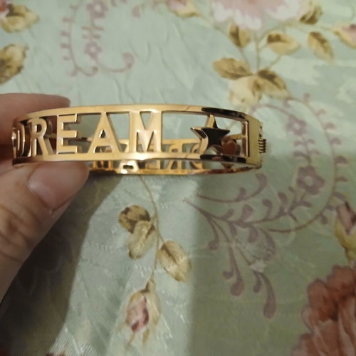 Dream Stainless Steel Bracelet New Pink Gold