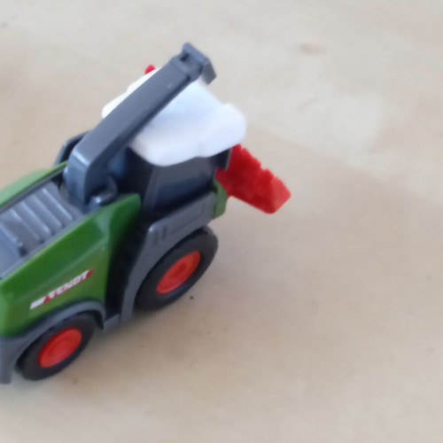 Dickie Toys Fendt Micro Team трактори употребявани, комплект от две, 7см
