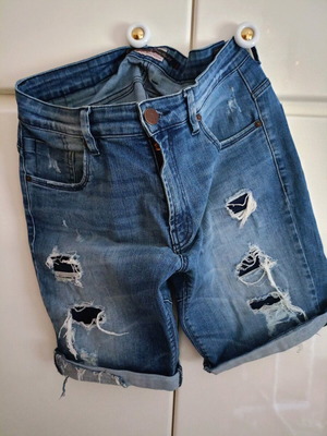 Devergo men's jean bermuda shorts like new, size 33
