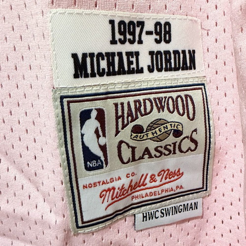 NBA Jersey Michael Jordan #23 Chicago Bulls Pink new