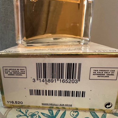 Chanel Coco Mademoiselle Eau de Parfum 100 ml used, 40 ml left