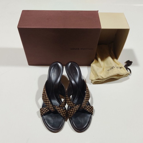 Louis Vuitton Mule used size 40.5 brown