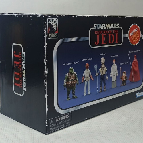 Star Wars Retro Collection Return of the Jedi Multipack 6 Figures new