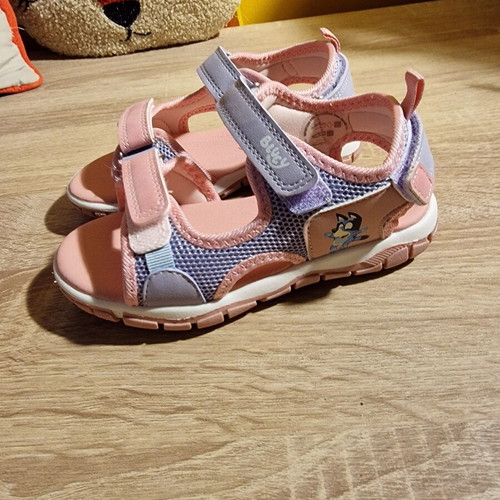 Garvalin kids sandals size 27 like new, pink and purple
