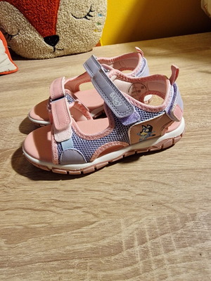 Garvalin kids sandals size 27 like new, pink and purple