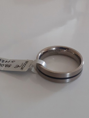 Boccia Titanium men's ring wedding band new, pure titanium