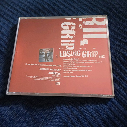 Avril Lavigne Losing Grip promo CD new, rock