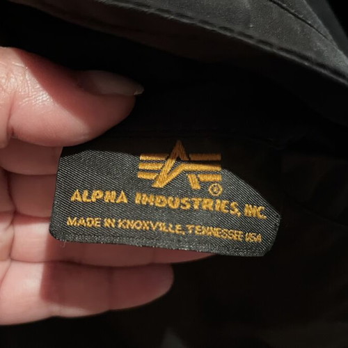 Alpha Industries MA-1 Flight Jacket vintage, used, XL