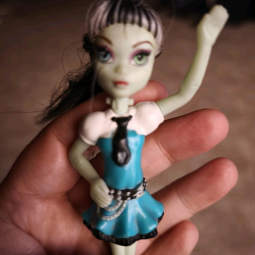 Monster High mini doll Frankie Stein 2015 Mattel used