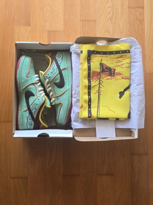 Nike SB Rodeo Tourmaline sneakers new, size 42, green