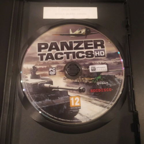 PC game Panzer Tactics used in excellent condition