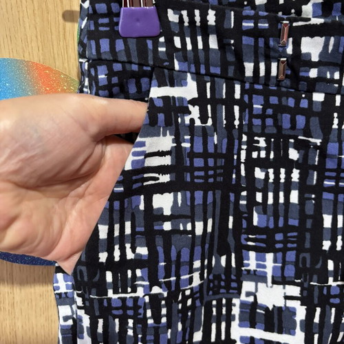 Sarah Lawrence colorful pants like new, size L 40 12