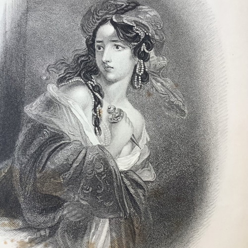Byron Beauties Gulnare chalcography used 1834