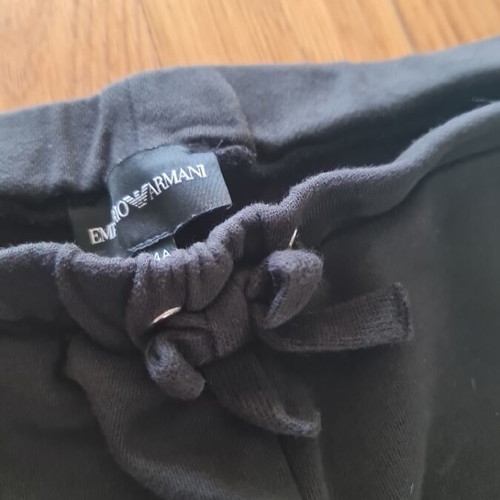 Black tracksuit set emporio armani