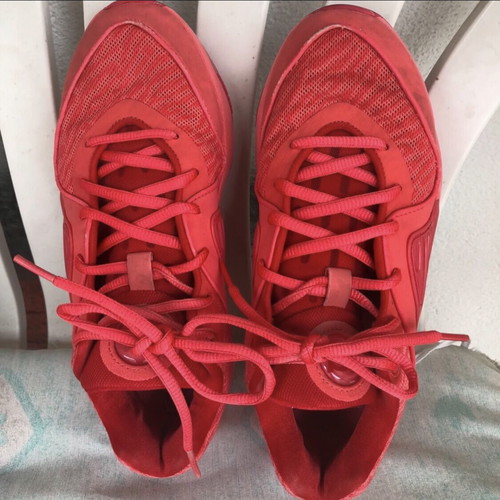 Nike KD 16 Triple Red basketball shoes used, size 38.5