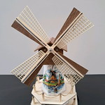 Decorative windmill 1990 like new, height 40cm