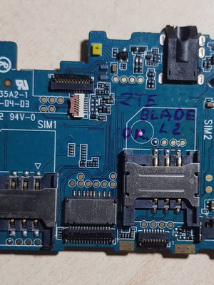 Μητρική πλακέτα ZTE Blade L2 μεταχειρισμένη