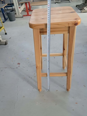 Wooden bar stool like new, pack of 27 pieces