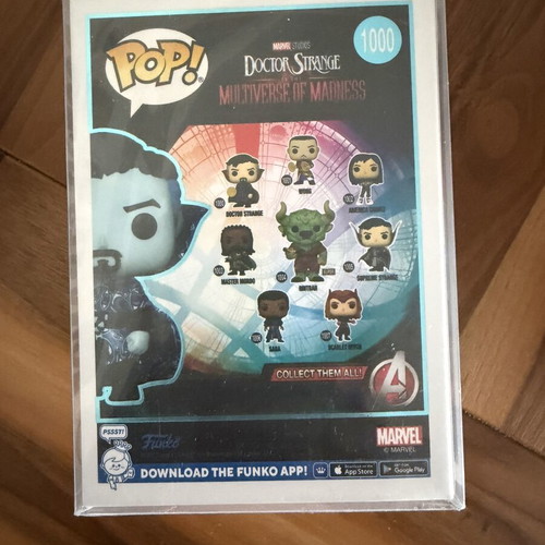 Funko Pop Doctor Strange Chase #1000 like new