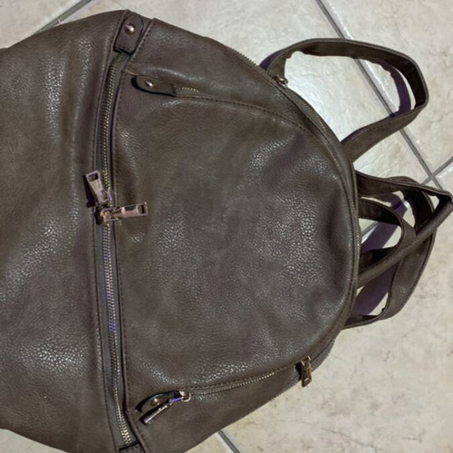 Brown backpack