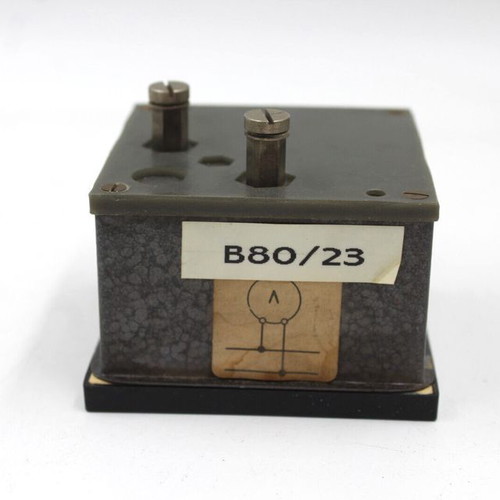 Voltmeter panel Saci 0-150V B80/23 new old stock