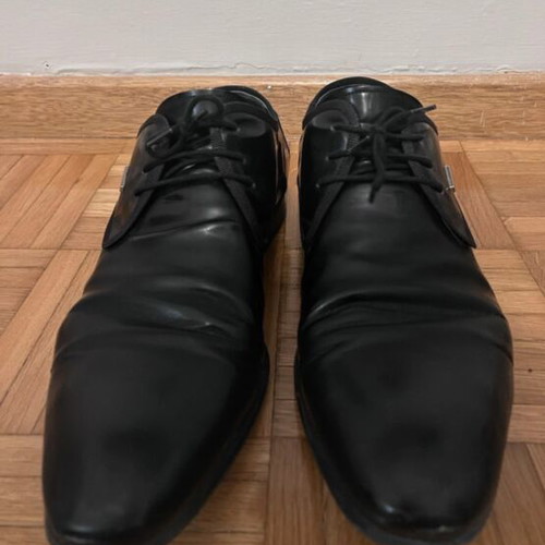 Gianna Kazakou men's shoes size 45, like new black oxfords