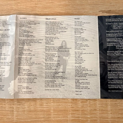 Savatage Edge of Thorns CD used, heavy metal classic